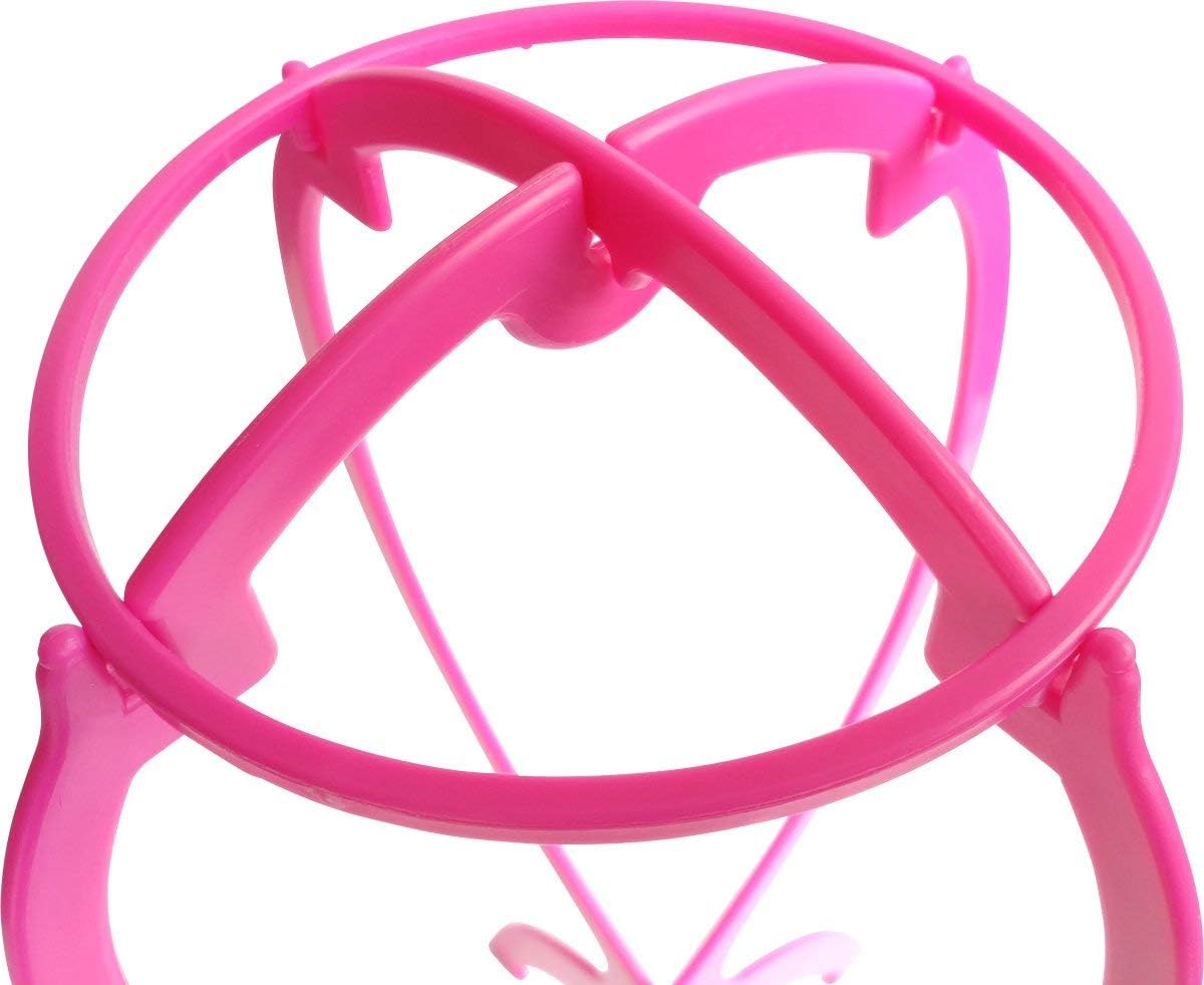 Wig Stand for Wigs, Plastic Holder, Pink 1 PCS