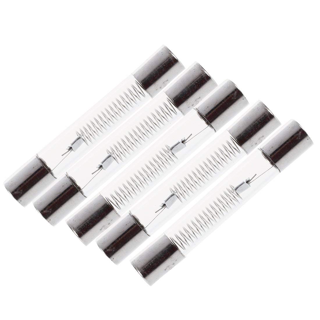 650 mA 5 KV 6 x 40 mm magnetron fuses high voltage protection quick blow fuse 0.650 Amp 5,000 Volt glass tube protection (5 pieces)