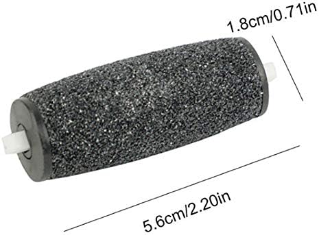 5 Extra Coarse & 5 Regular Coarse Refill Rollers, Professional Replacement Roller Heads Compatible With Amope Pedi Perfect Electronic Foot File