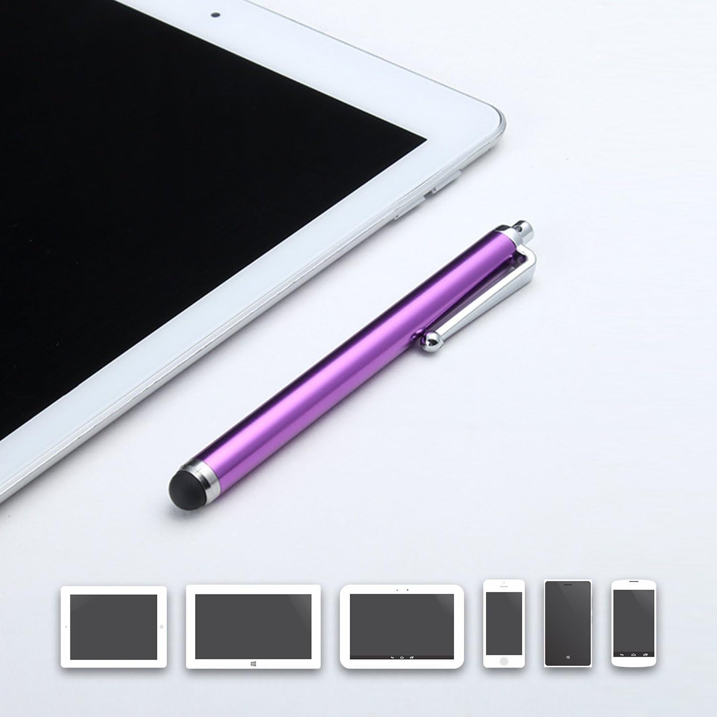 Stylus Pen Set of 20 Pack, Universal Capacitive Touch Screen Stylus Compatible with iPad, iPhone, Samsung, Kindle Touch, Compatible with All Device with Capacitive Touch Screen – 10 Color
