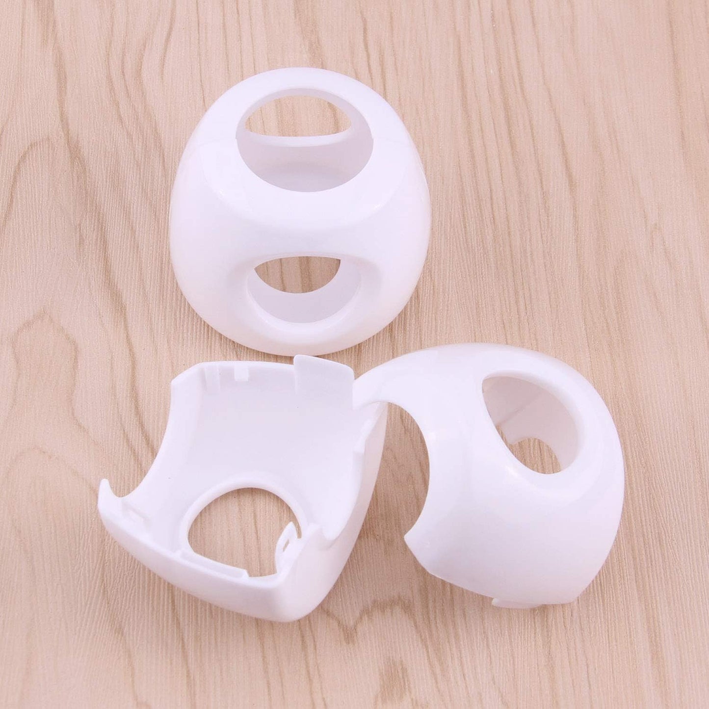 6 Pack Child Safety Door Knob Cover Baby Doorknob Handle Cover, Kids Proof Door Knob Covers Lockable Design for Home Bedroom Living Room Kangkangk