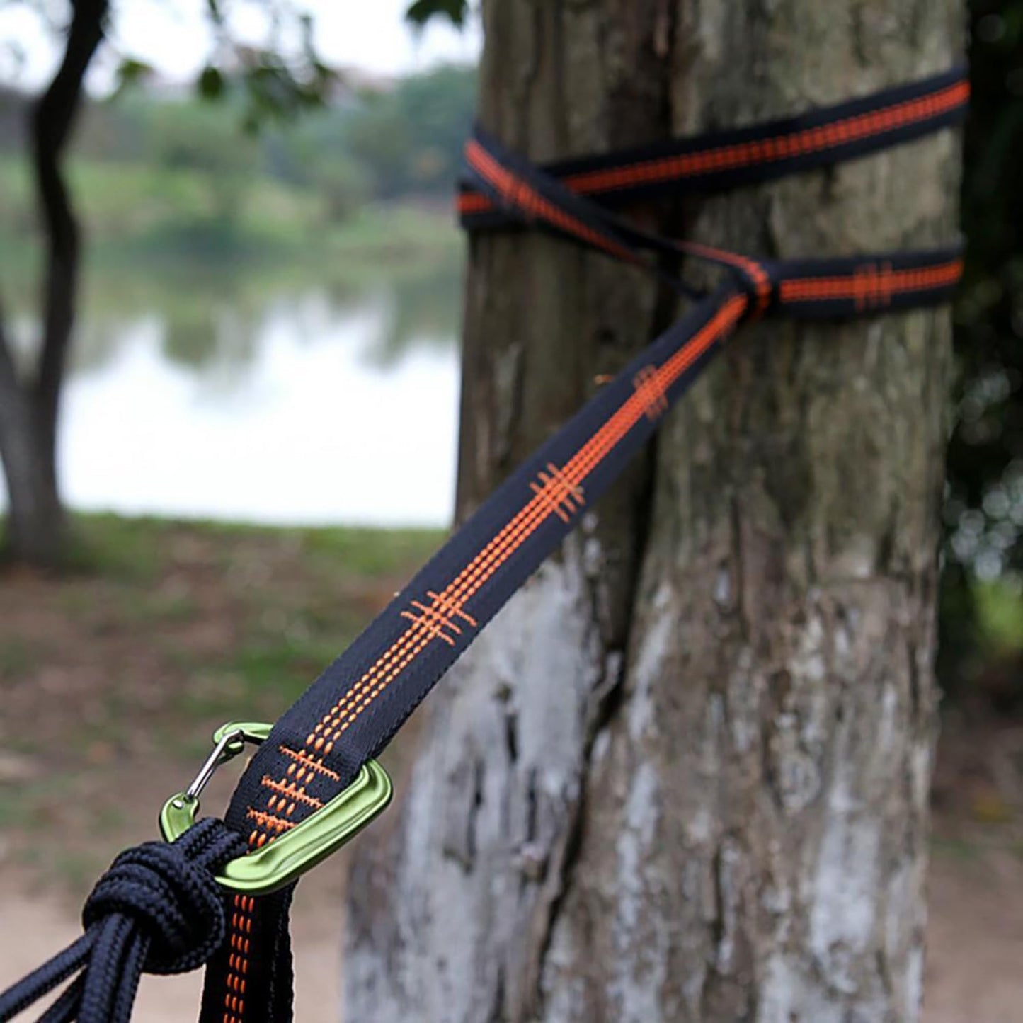 Hammock Tree Straps Tree Swing Straps Kit Best 9.2 FT Holds 1320 LBS 14+1 Adjusting Ring Straps Suitable for All hammocks