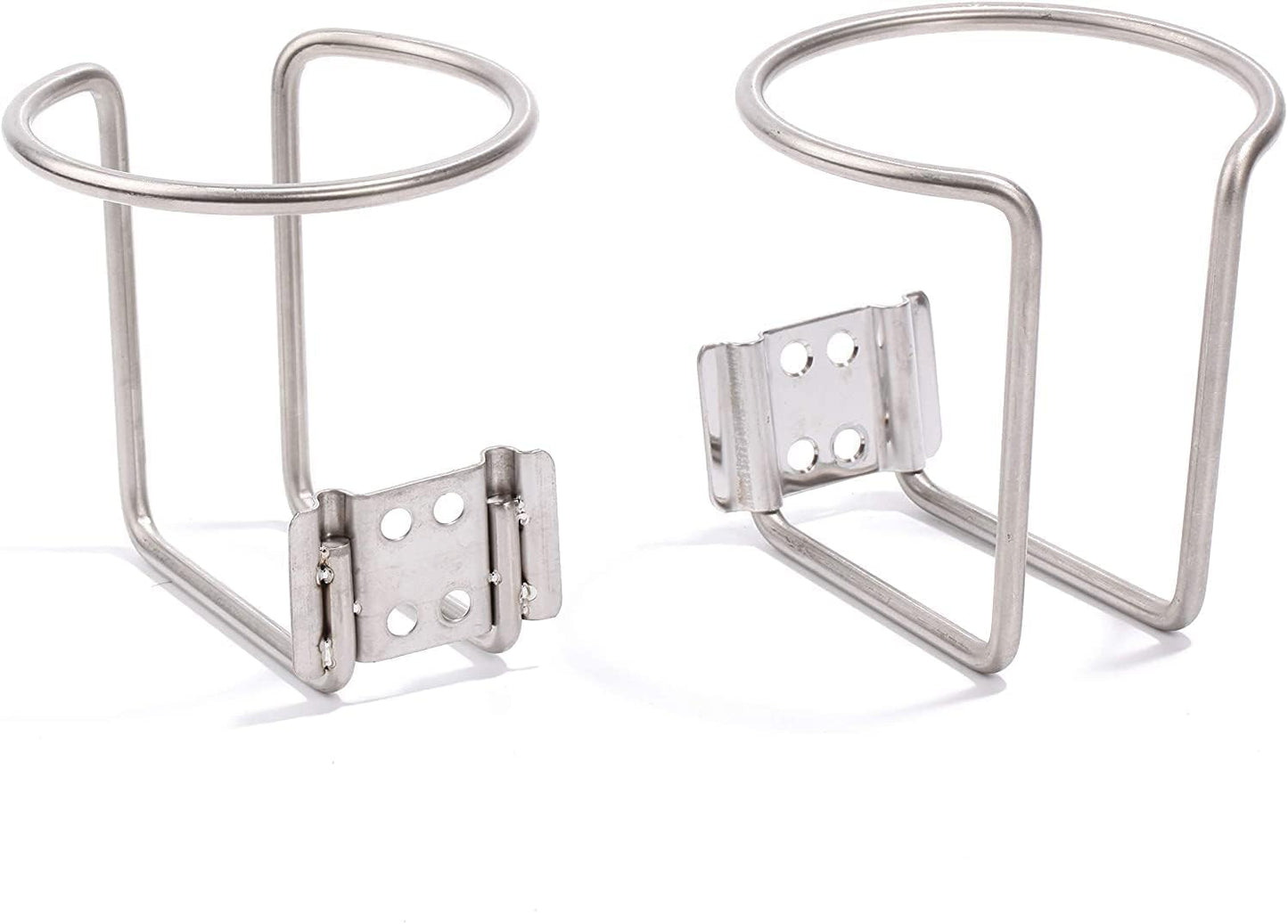 Z-Color 2pcs Stainless Steel Boat Ring Cup Drink Holder Universal Drinks Holders for Marine Yacht Truck RV Car Trailer Hardware