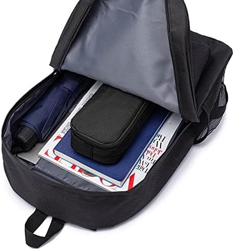 Pencil Case Large Capacity Pencil Pouch Aesthetic Pen Bag Office Stationery Organizer Simple Sturdy Multifunctional Pencil Bag for Men - Black