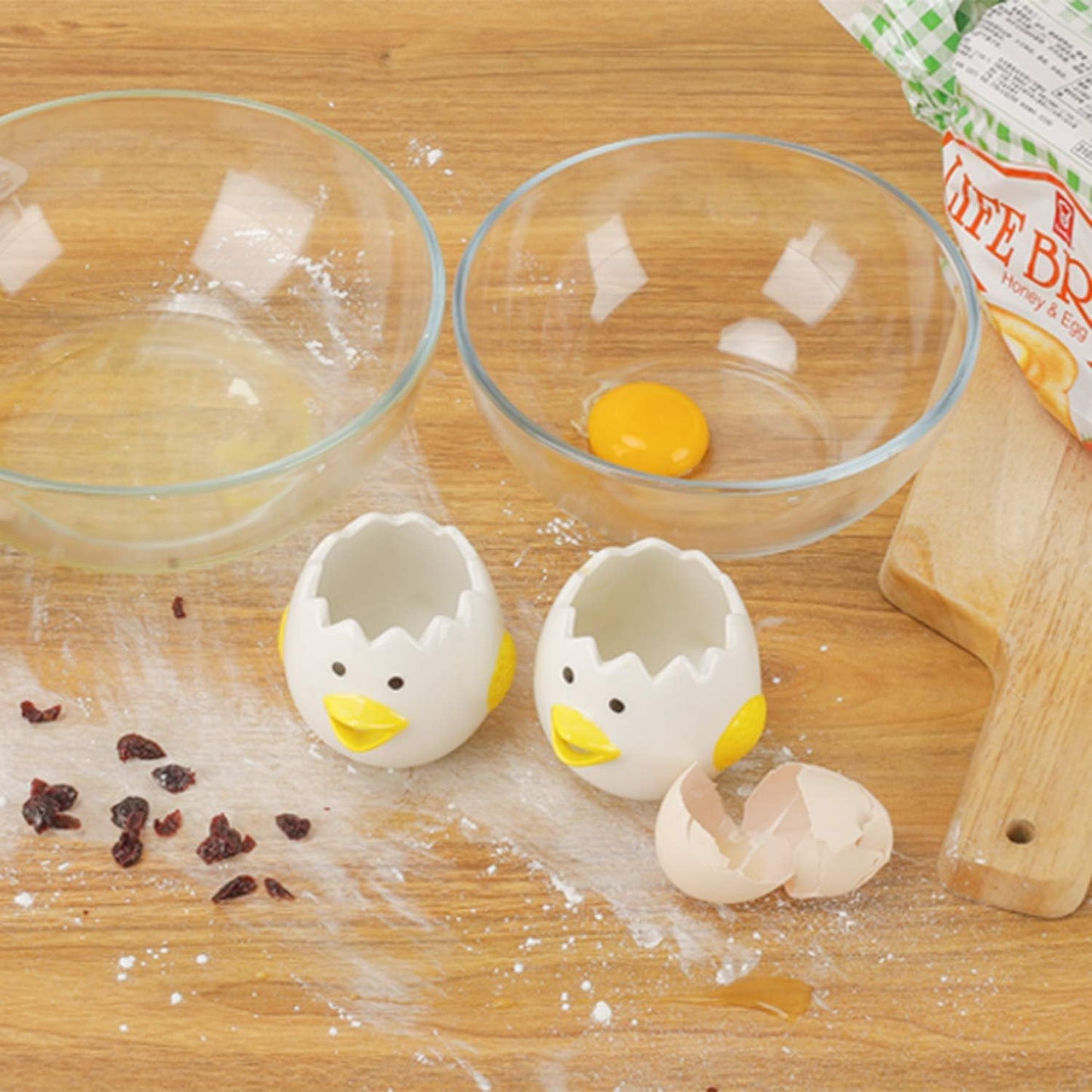 Egg Separator Egg Yolk White Separator Kitchen Gadgets Baking Tool
