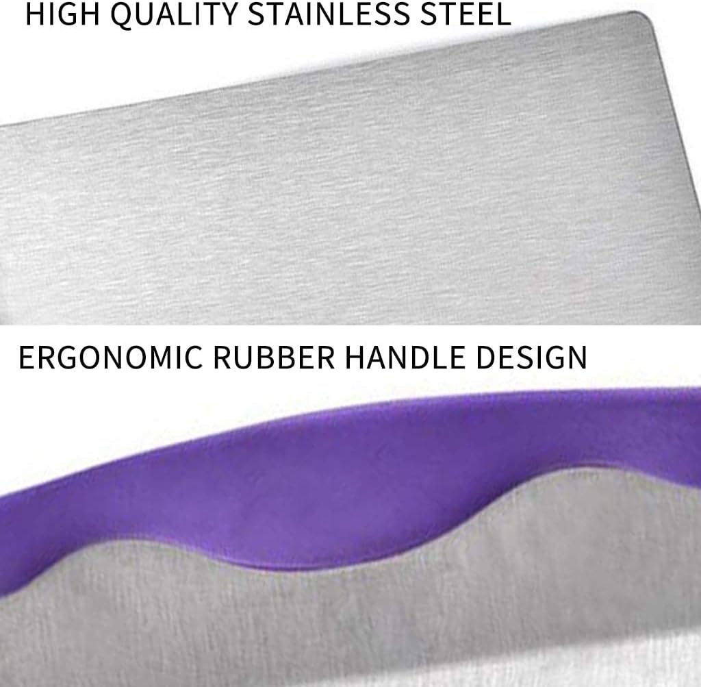 Cake Safe Lifter Stainless Steel Pizza Transfer Shovel Square Cake Tray Moving Plate Tool Cookie Spatula