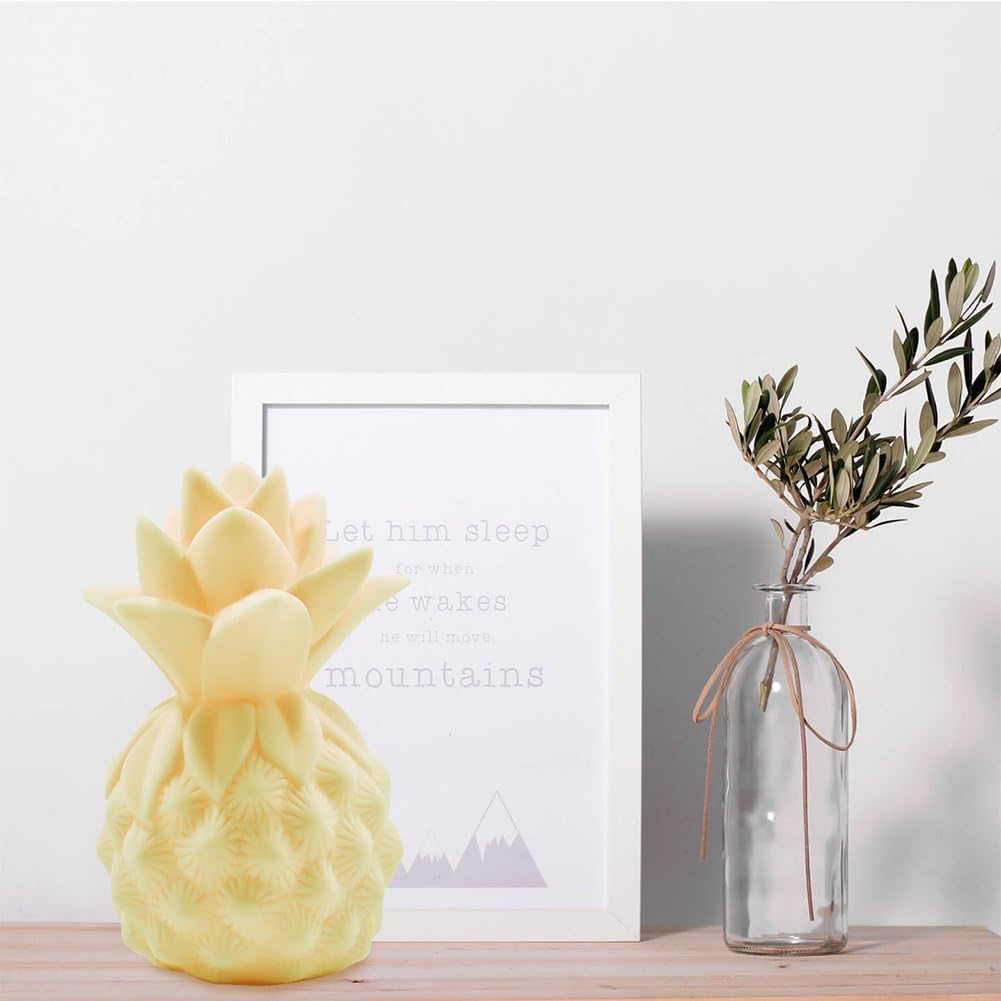 Pineapple Night Lights LED Pineapple Lamp Pineapple Gifts for Girls Teens Pineapple Decor Pineapple Lights Pineapple Decorations for Home Party Living Room Bedroom Valentine's Gifts 3 Pack
