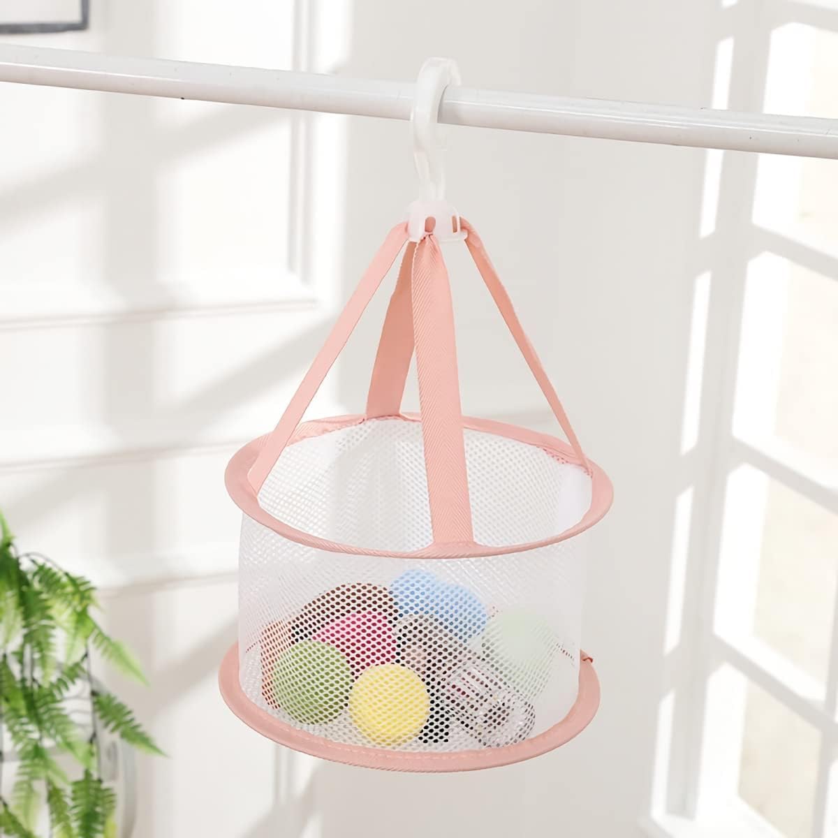 Makeup Brush Cleaning Mat & Hanging Drying Net, Foldable Silicone Makeup Brush Cleaner Brush Cleaning Pad cleaning bowl with Mesh Drying Rack Basket to dry Makeup Sponge, powder puff, brush (Purple)