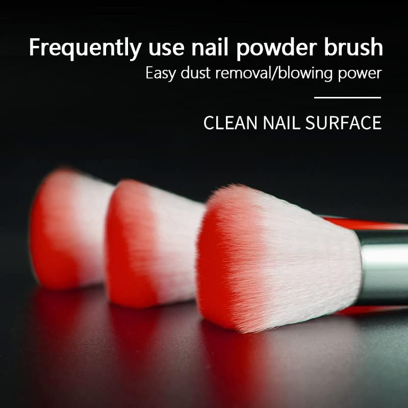 1Pc Pink Unicorn Nail Art Dust Remover Powder Brush Acrylic UV Gel Nail Cleaning Brush Blush Brushes Makeup Manicure Tool