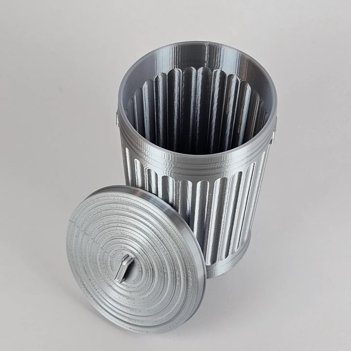 Creative Trash Can Pen Holder for Desk, Pencil Holder Desk Organizers, Office Supplies Decorations Idea Gift