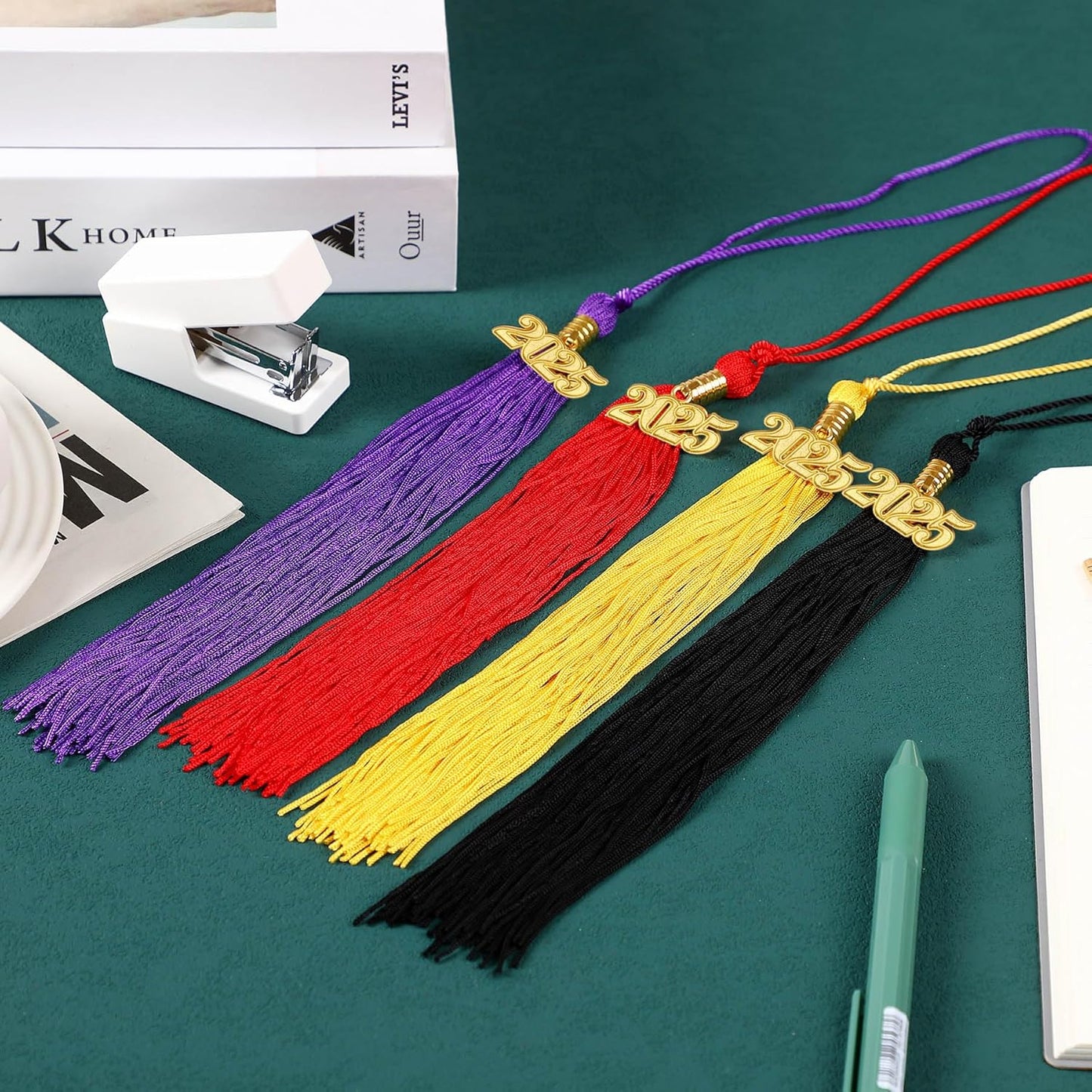 2025 Graduation Tassel, 1Pcs Graduation Cap Tassel 2025 Grad Graduation Tassel for 2025 Graduation Ceremonies Accessories (Black)
