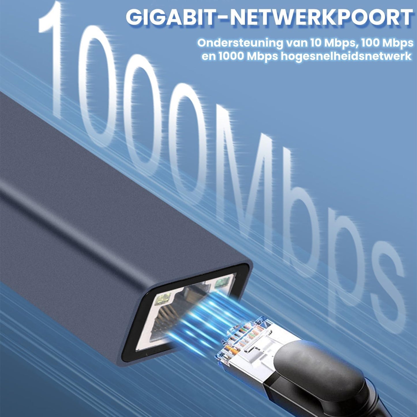 USB C to Ethernet Adapter, 1000Mbps Type C to Ethernet Adapter Ethernet Connector, Driver Free Ethernet Adapter Compatible for MacBook Pro|Air, iPhone 15 Pro|Max, Windows XP, MAC OS, Linux