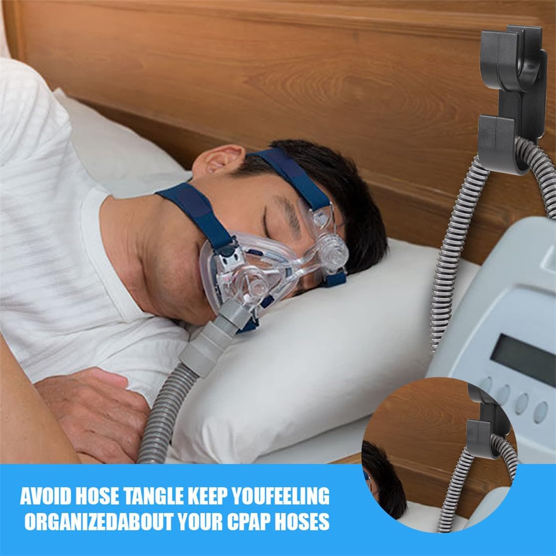 CPAP Hose Holder CPAP Mask Hanger Hook 2PCS CPAP Tubing Hanger Hose Organizer for Breathing Machine