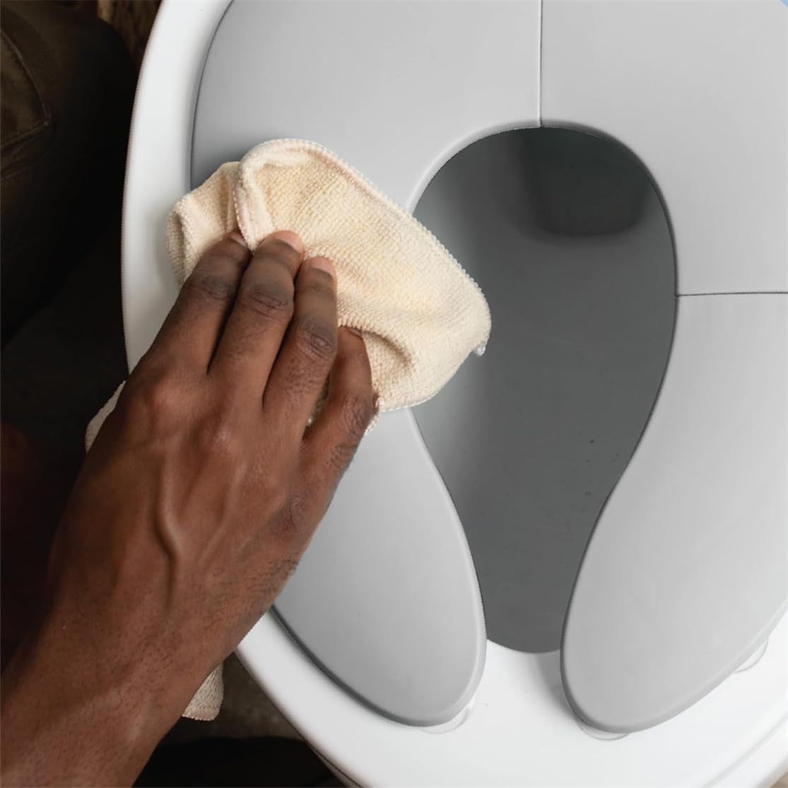 Travel Potty Seat Portable Toilet Training Seat Cover Foldable Toddler Potty Training Seat with Storage Bag Non-Slip Pads Toilet Seat Cover for Kid