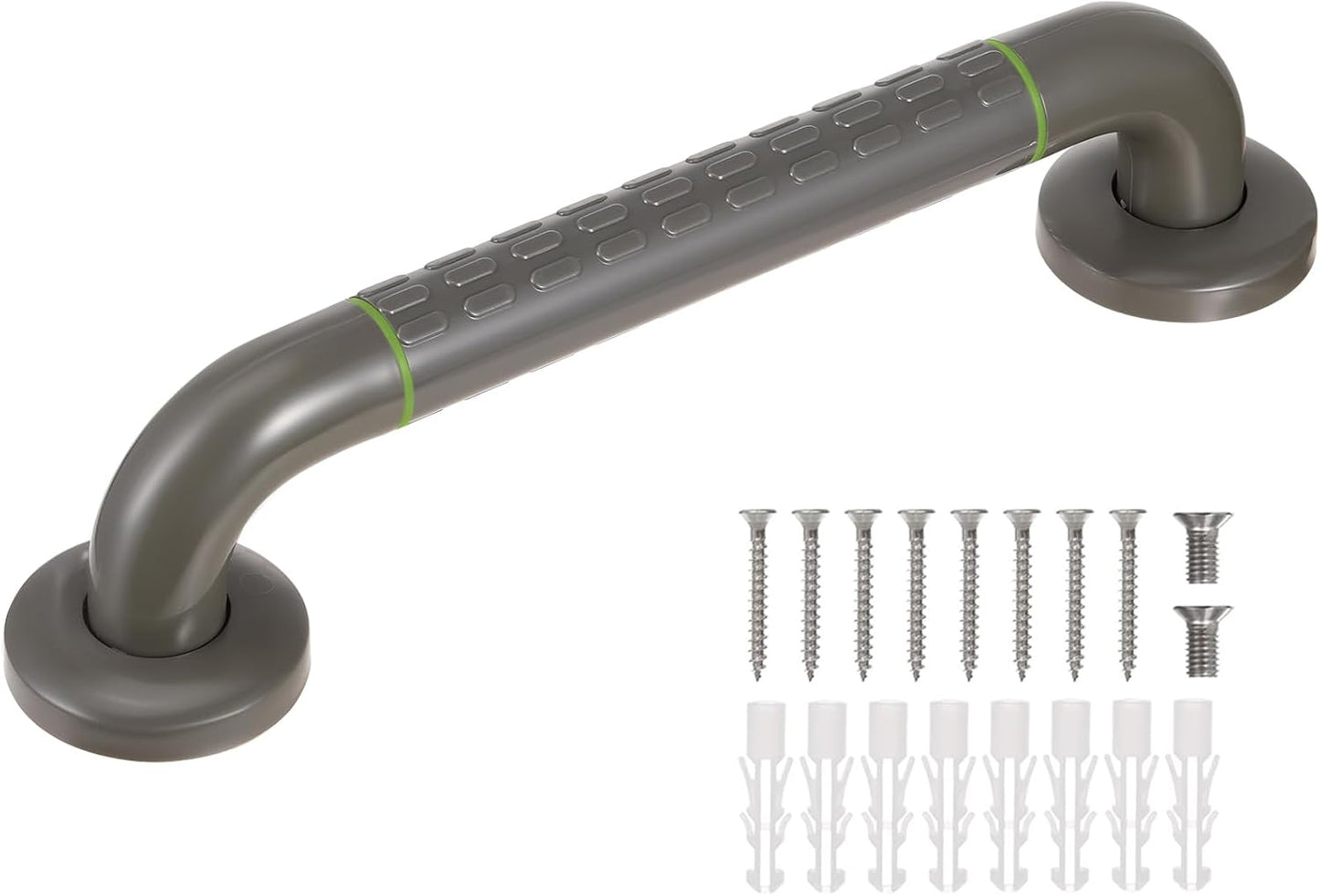 Shower Grab Bar Anti Slip Shower Handles 14 Inch Safety Bathtubs Grab Bars Textured Handicap Handrails for Bathroom Toilets Tub
