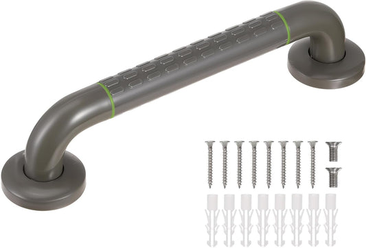 Shower Grab Bar Anti Slip Shower Handles 14 Inch Safety Bathtubs Grab Bars Textured Handicap Handrails for Bathroom Toilets Tub