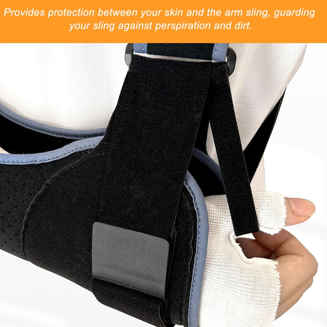 Tubular Stockinette, 4PCS Hand Socks for Splint Elastic Arm Cast Cover Gauze Sleeve Wrist Thumb Spica Stockinette Soft Tubular Bandage for Wrist Arm Leg Under Cast Wrap Skin Protection
