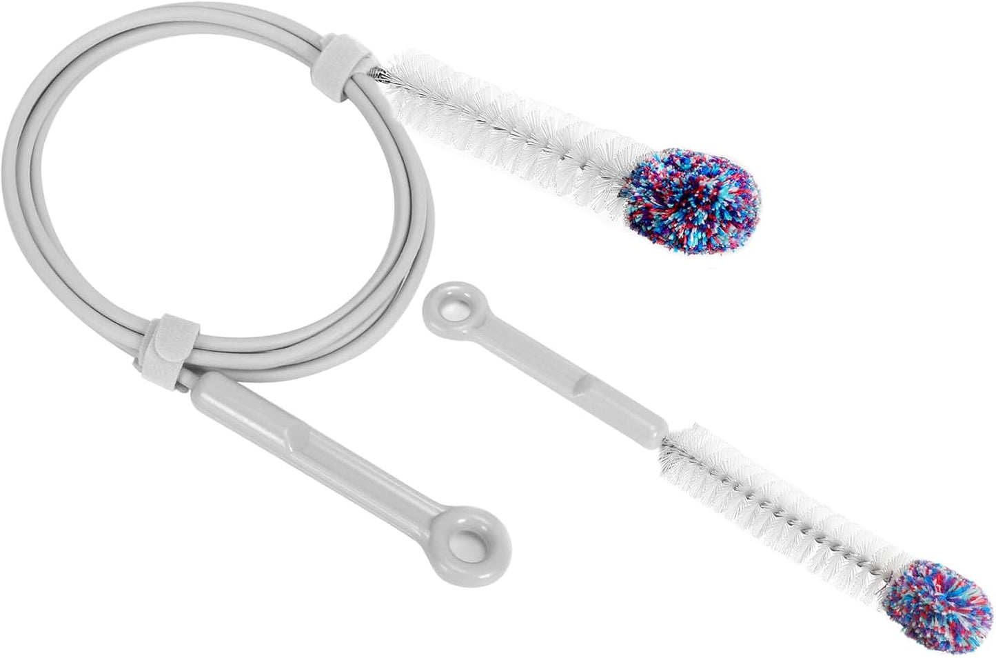 CPAP Tube Cleaning Brush, Hose and Mask Cleaning Kit Flexible 79inch Long Tubing Brush and 9inch Handy Brushes for Most CPAP Hose
