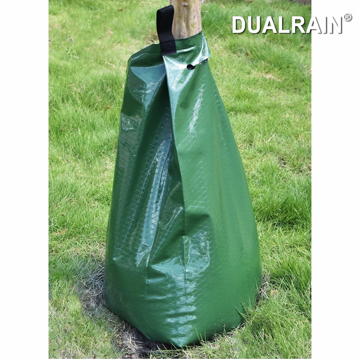 20 Gallon Zipper Watering Bags (2 Pack) - Automatic Irrigation Drippers for New Plant Trees Trunk
