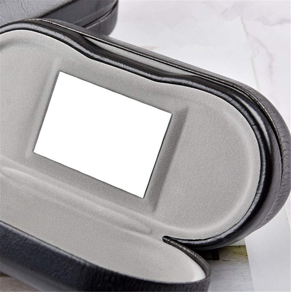 [2 in 1] Dual Glasses Case Hard Shell Eyeglass Case Protective for 2 Eyeglasses (Not Suitable for Sunglasses)