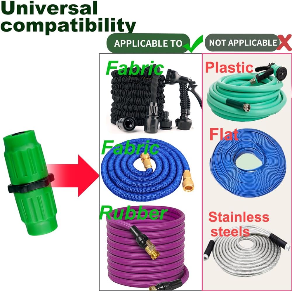 expandable garden hose repair kit plastic flexible hose repair kit male female hose connectors fittings repair connectors will repair hoses