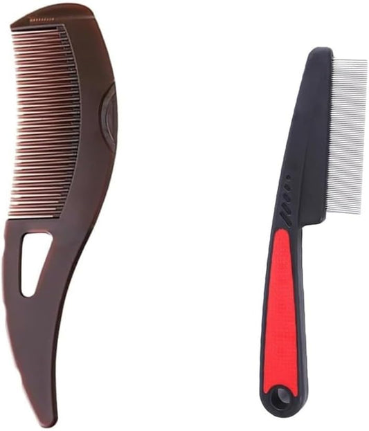 Professional Hair Comb Set, 2-Piece