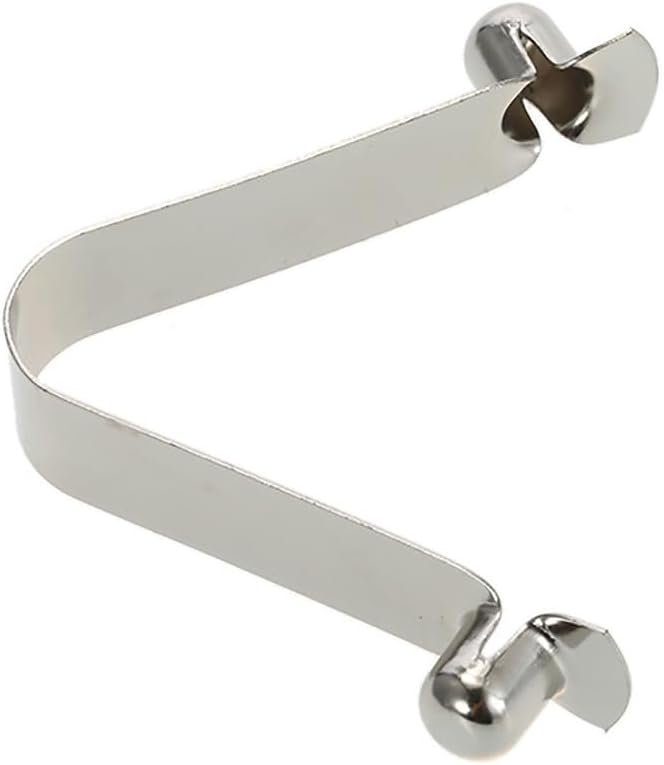 6pcs Steel Spring Clips for Round and Square Tubes with Single Pin Buttons