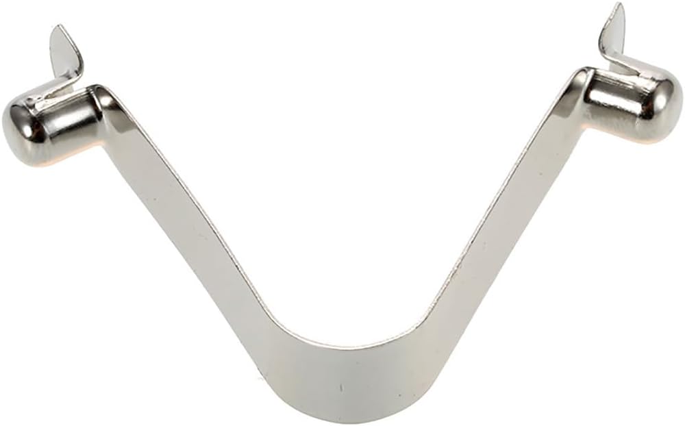 6pcs Steel Spring Clips for Round and Square Tubes with Single Pin Buttons