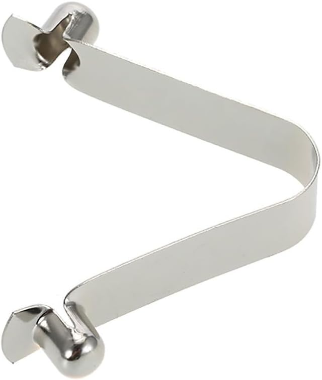 6pcs Steel Spring Clips for Round and Square Tubes with Single Pin Buttons