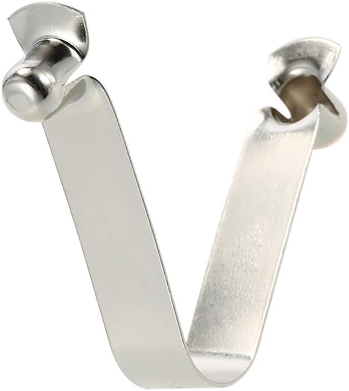 6pcs Steel Spring Clips for Round and Square Tubes with Single Pin Buttons