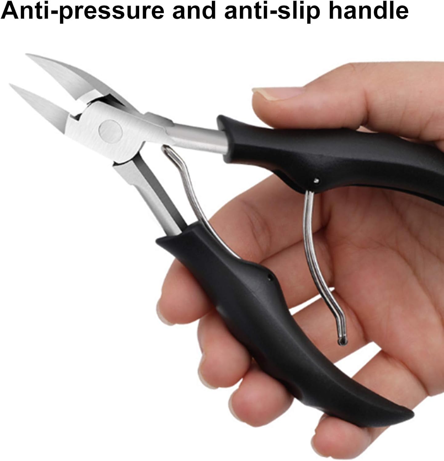 Professional Stainless Steel Ingrown Toenail Clippers with Nail Groove Piers for Pain and Nail Care