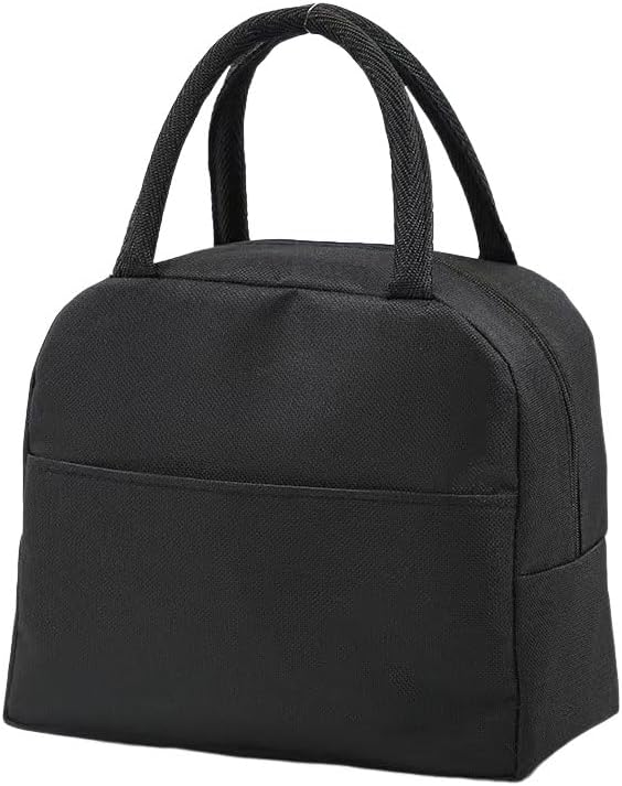 Japanese Bento Box with Bamboo Lid, Stackable Compartments, Food-Grade PP, Includes Insulated Bag for Office & Travel