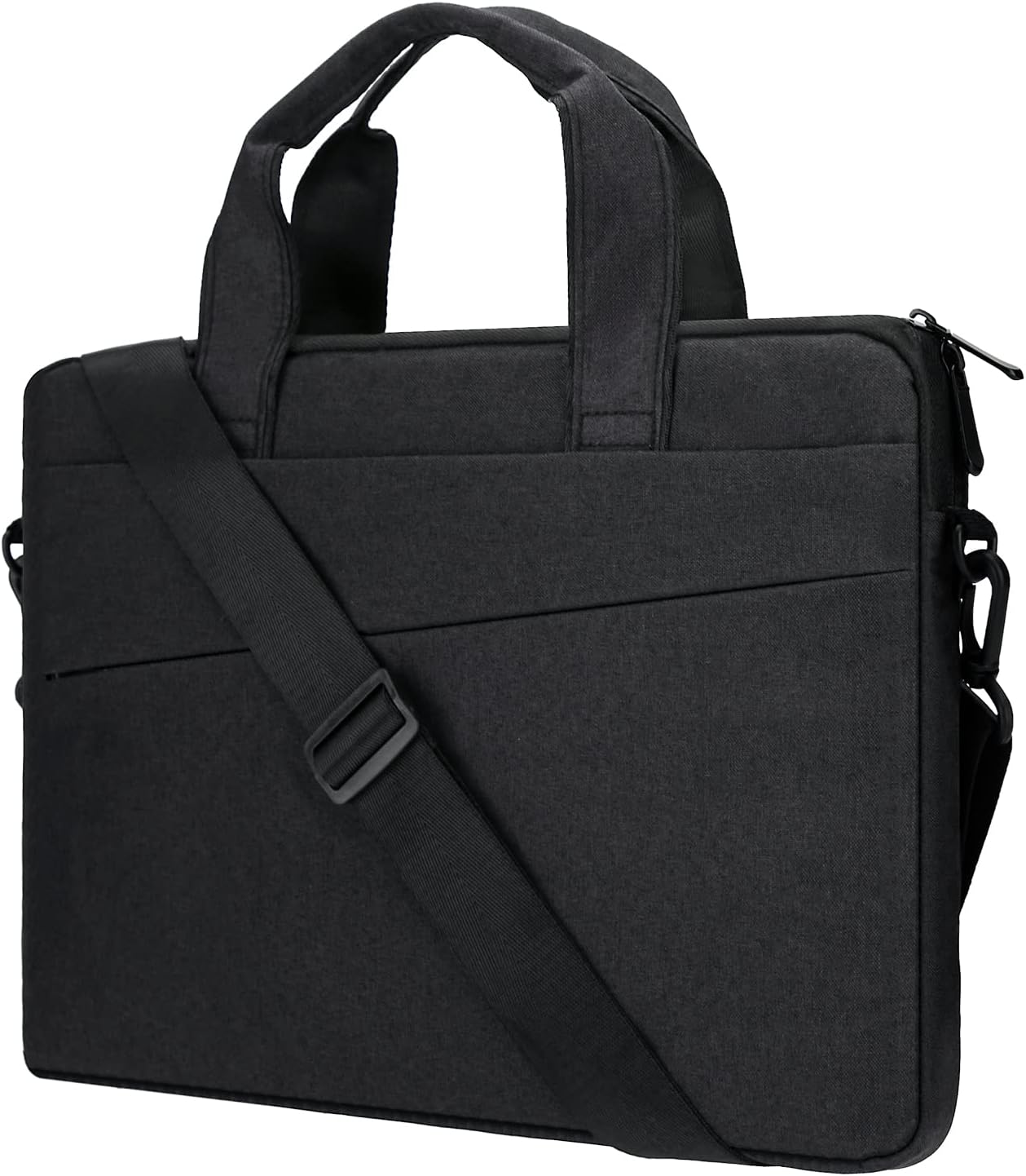 Waterproof Oxford Cloth Sleeve Case with Dual Pockets - Compatible with 14-Inch Devices, Removable Strap, and RPET Material