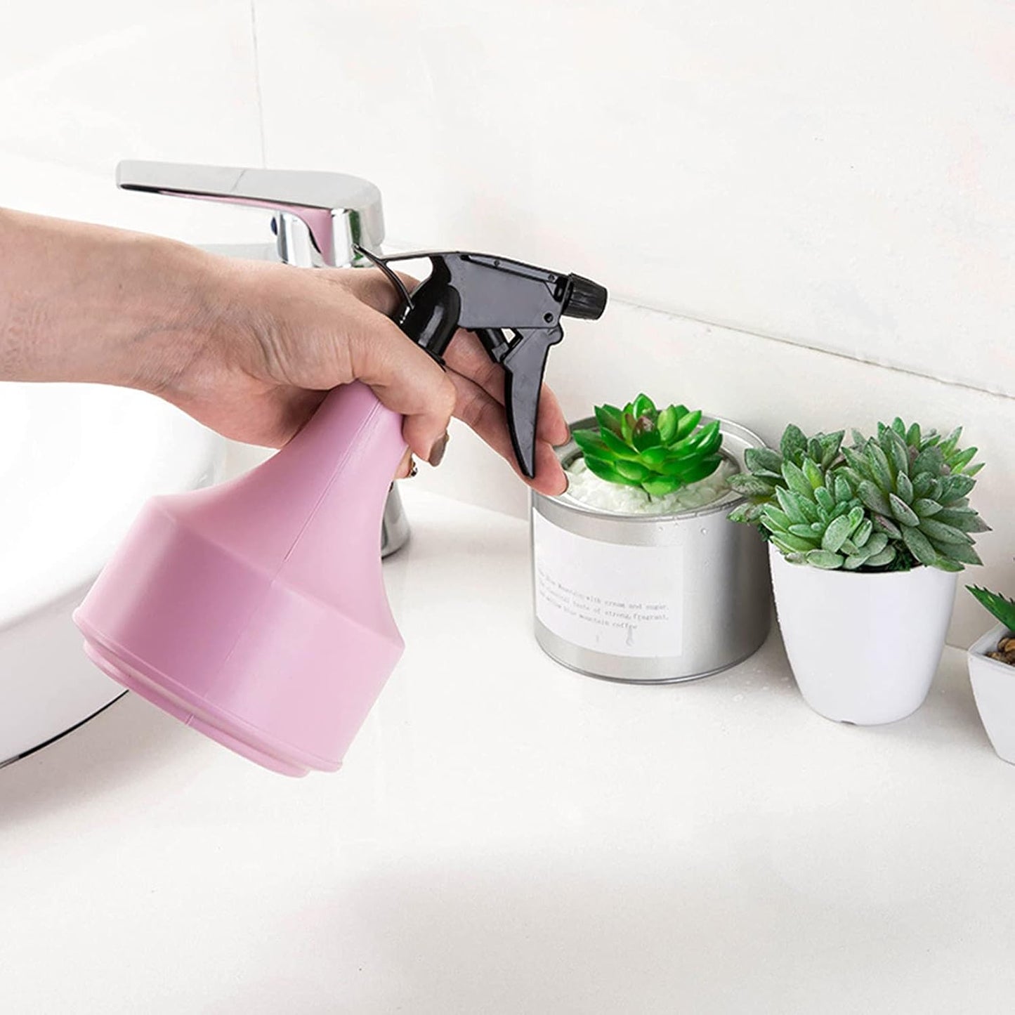 600ml Hair Styling Spray Bottle for Cutting & Styling, Empty Water Tool for Daily Hair Care