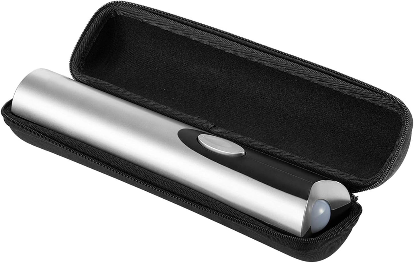 Portable EVA Bottle Opener Storage Case with Oxford Cloth Cover, Compact Holder for Electric Openers, Black, 31x7x7cm