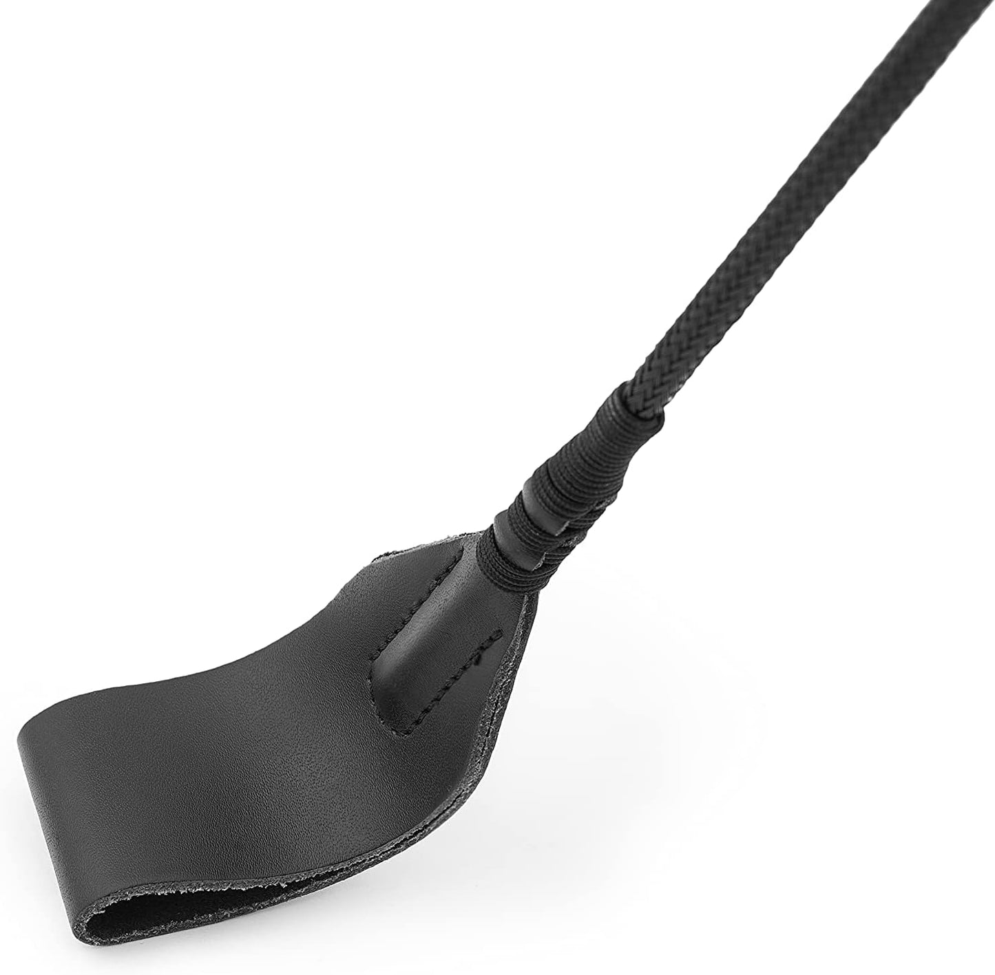 Horse Whip 27" Crop 18" Faux Leather Set Black Riding Whip Horse  and Crops Equestrian Horse Whip Set