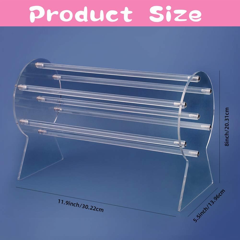 Headband Holder,Clear Jewelry Organizer for Teen Girl Women Gifts, The Perfect Headband Display Organizer