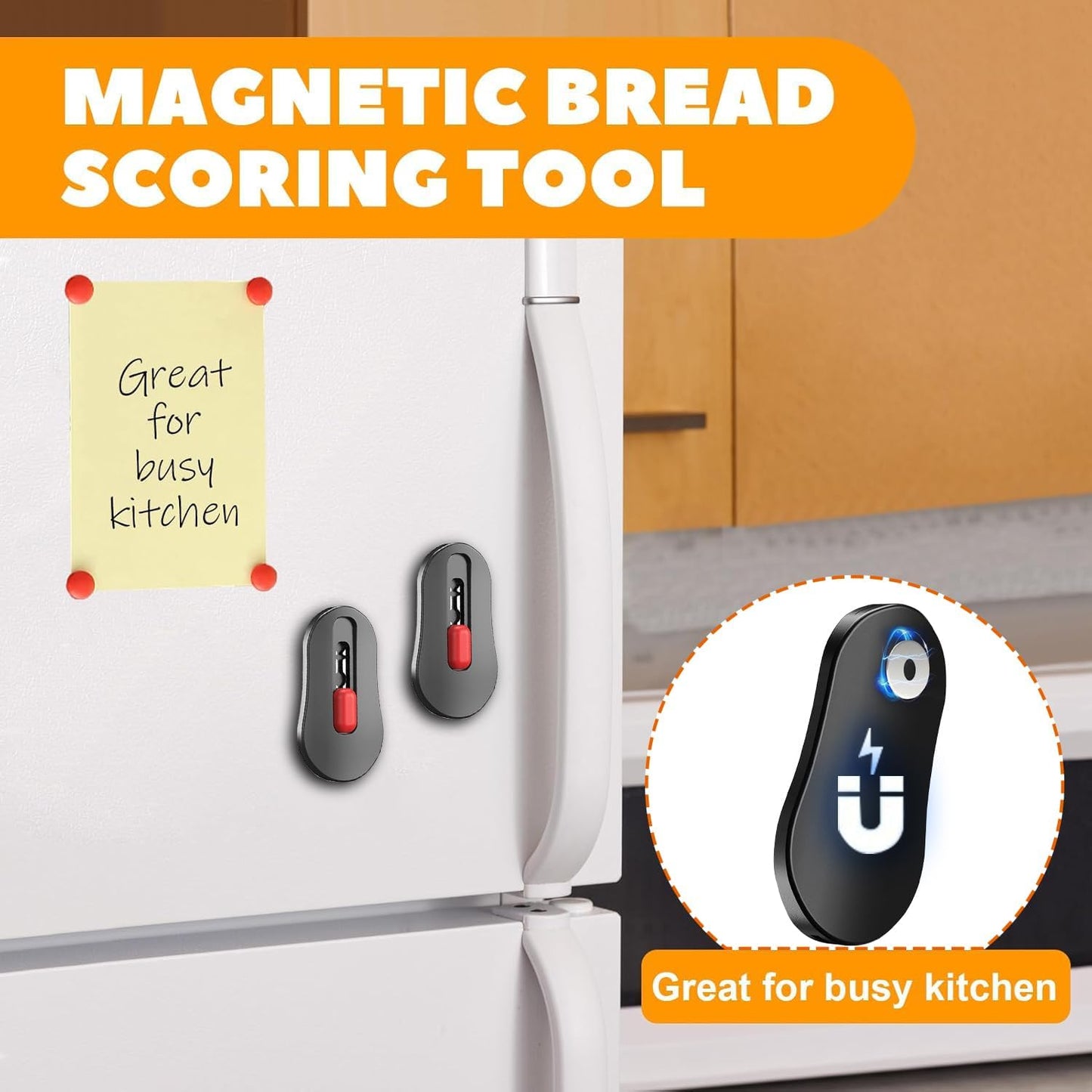 (2 Packs) Bread Lame Dough Scoring Tool with Telescoping Feature, Professional Bread Lame for Bread Scoring Tool & Sourdough Scoring Tool, Bread Lame Dough Scoring Tool with 10 Replacement Blades