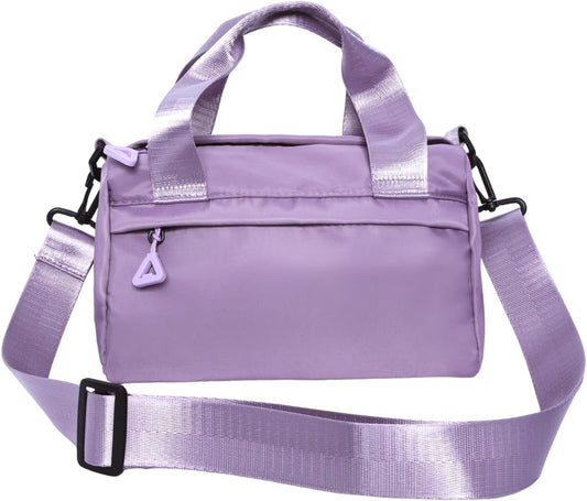 Mini Gym Bag Small Sport Bag Adjustable Duffle Bag Detachable Strap Gym Tote for Men Women Portable Shoulder Fitness Bag for Travel Sports