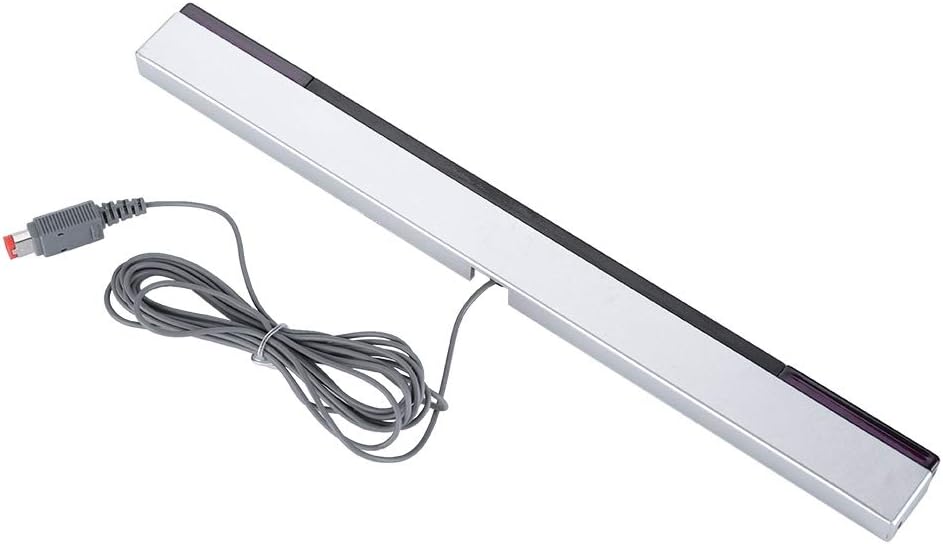 Wii Sensor Bar, Wired Infrared Sensor Bar IR Signal Ray Sensor Bar for Nintendo Wii and Wii U Console