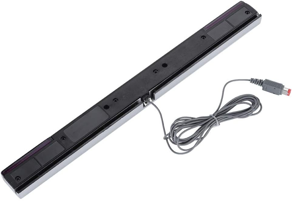 Wii Sensor Bar, Wired Infrared Sensor Bar IR Signal Ray Sensor Bar for Nintendo Wii and Wii U Console