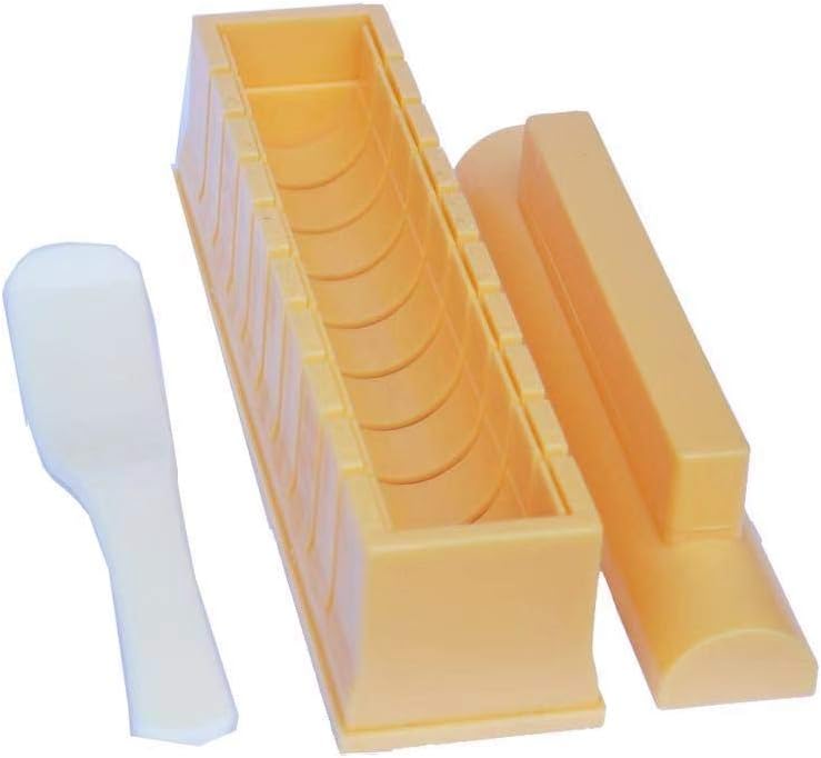 Sushi Maker, DIY Mold Set - Easy Sushi Making Kit, with Chopsticks and Chopstick Rest (Round Shaped)