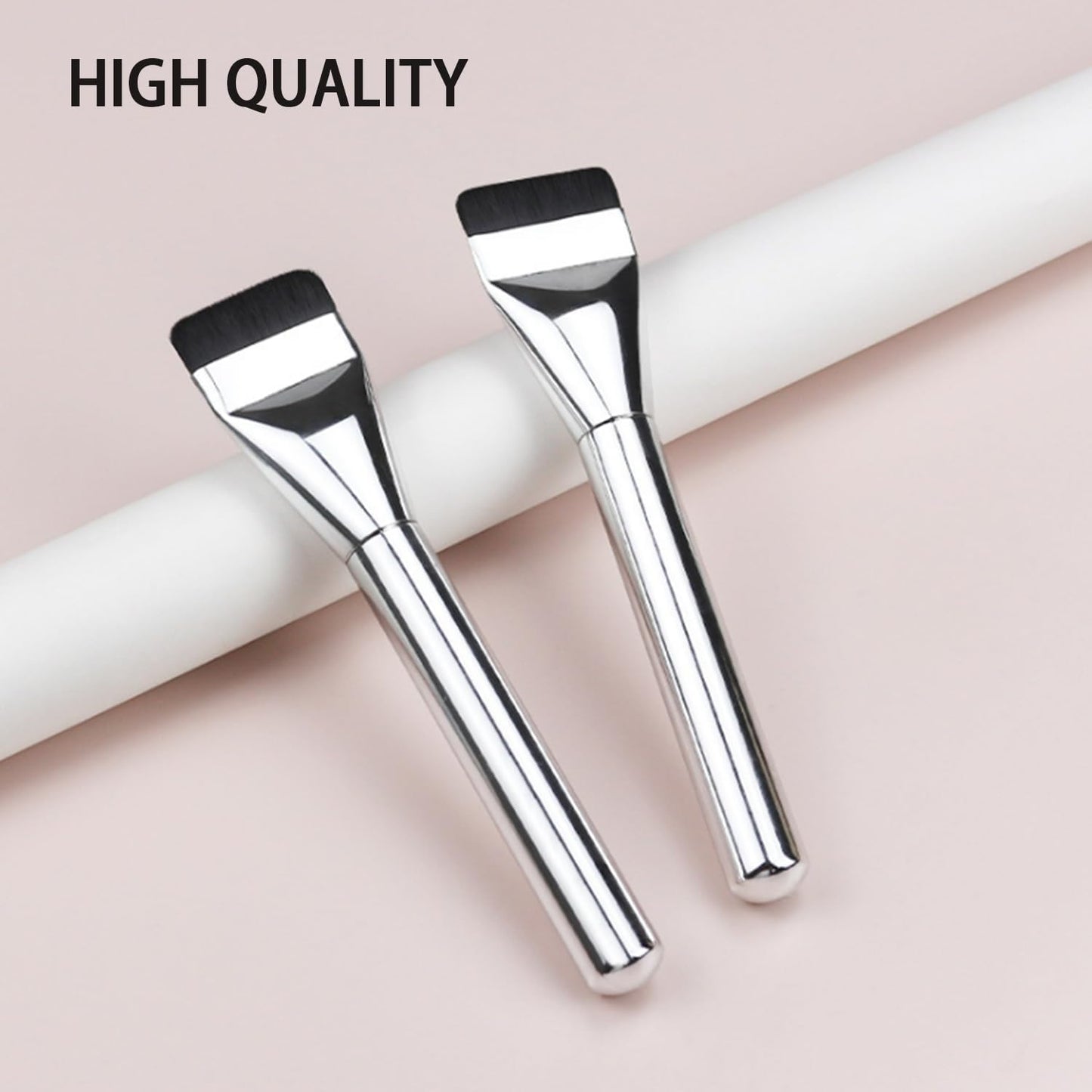 Foundation Brushes, Super Thin Blade Makeup Brush with Soft Synthetic Bristles