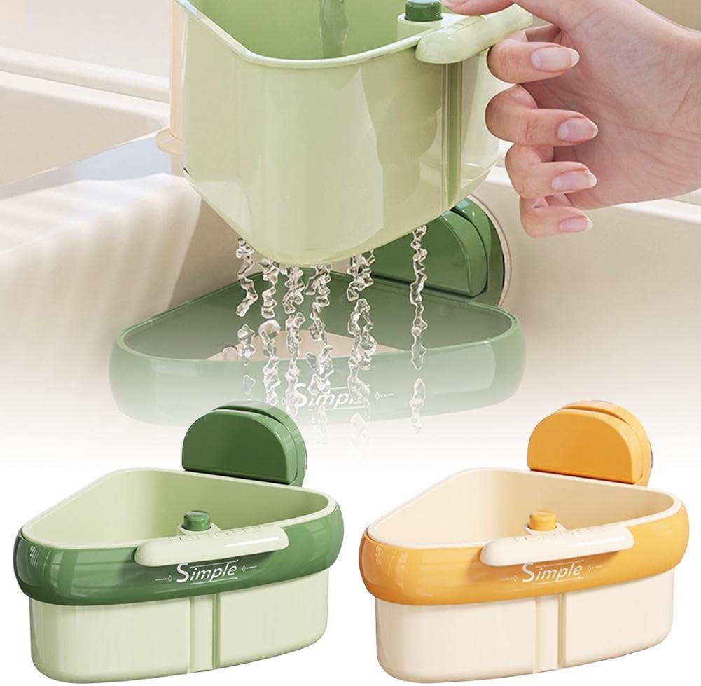 Sink Strainer Basket, 2025 New Faucet Hanging Strainer, Self-Cleaning Kitchen Sinks Food Waste Catcher for Dishwashing, RV, Small Spaces (2PCS)