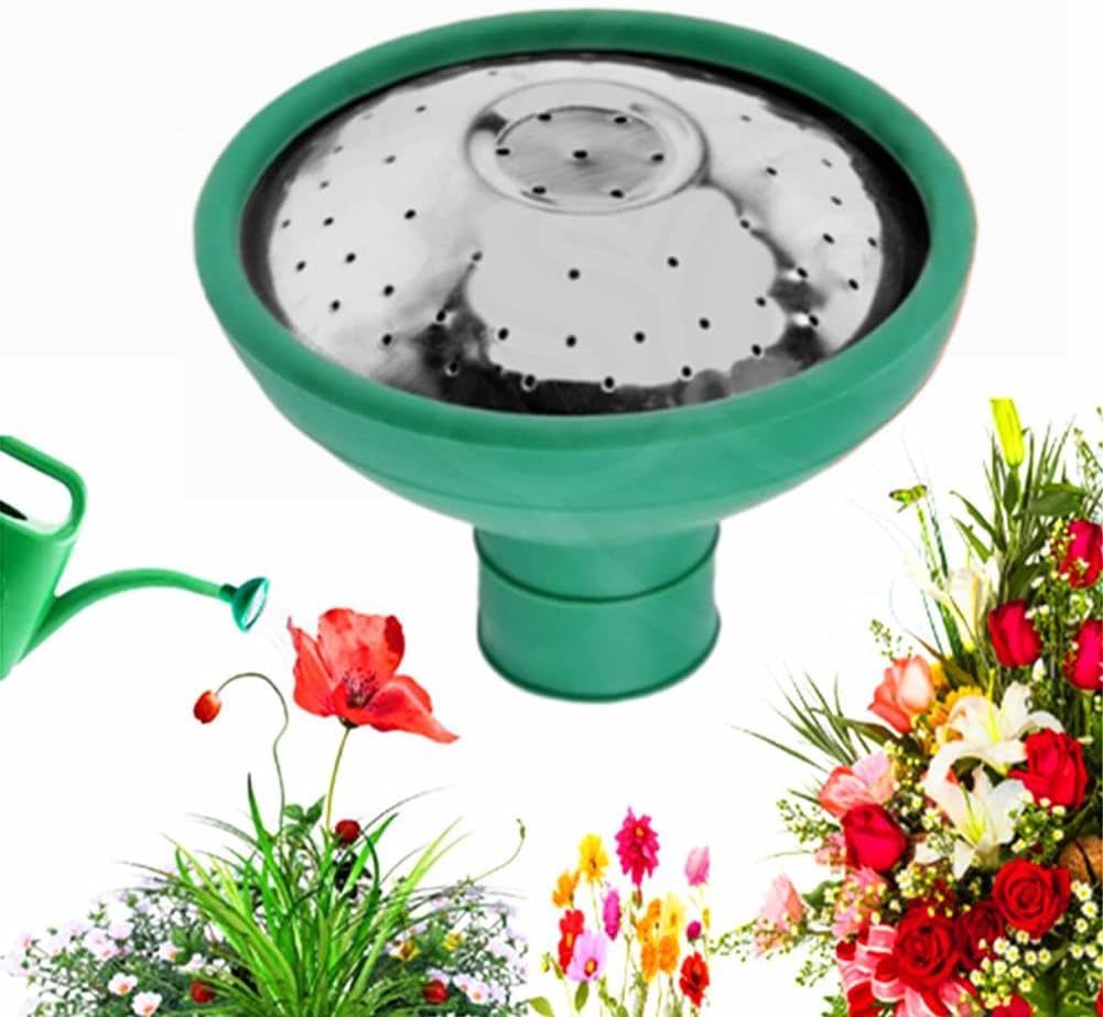 Universal Watering Can Head Replacement,Water Sprinkler Sprayer Rose Head Kettle Replacement Nozzles,Garden Shower Heads Watering Tool for Most Watering Jugs (4PCS)