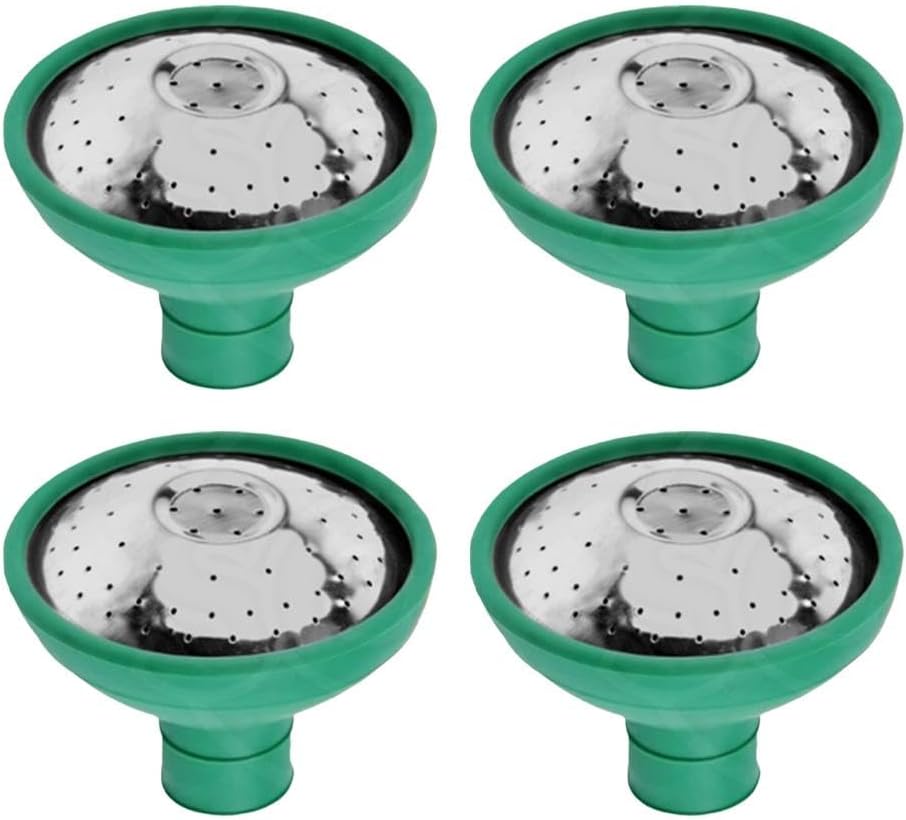 Universal Watering Can Head Replacement,Water Sprinkler Sprayer Rose Head Kettle Replacement Nozzles,Garden Shower Heads Watering Tool for Most Watering Jugs (4PCS)
