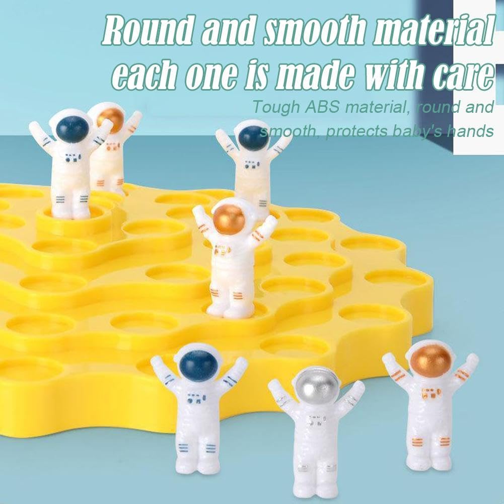 Astronaut Balance Game,Astronaut Balance Counting Toys Children's Desktop Space Puzzle Toy,Early Education Decompression Game Table Battle,Children Desktop Game Gift for Boys Girls