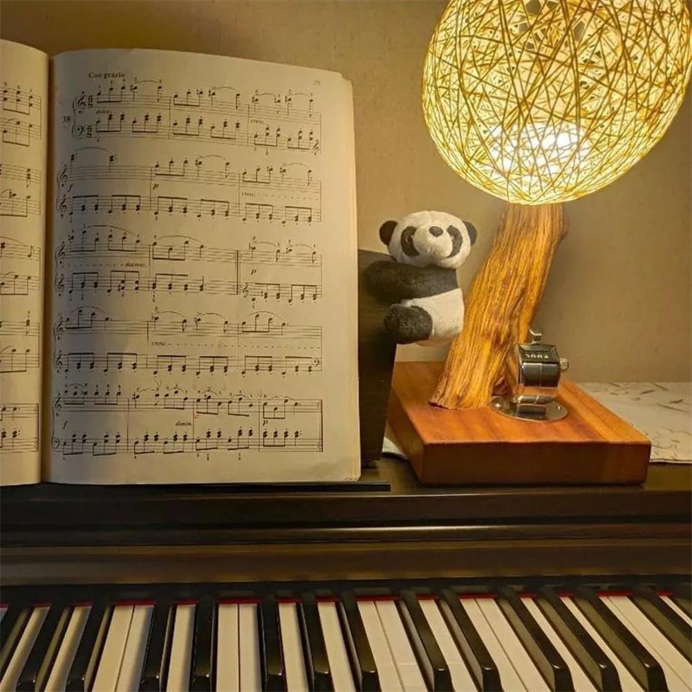 Mini Panda Figurines,Cute Panda Bamboo Toys Panda Cake Decoration,Panda Clips Curtain Holder,Home Decoration Plant Pots Bonsai Craft Decor,Chinese Style Souvenir