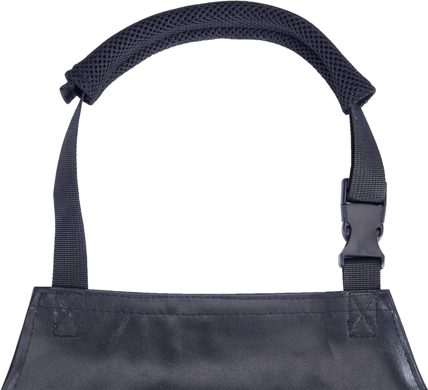 Heavy Duty Vinyl Waterproof Apron for Unisex Adult, Ultra Lightweight, Industrial Apron, Black