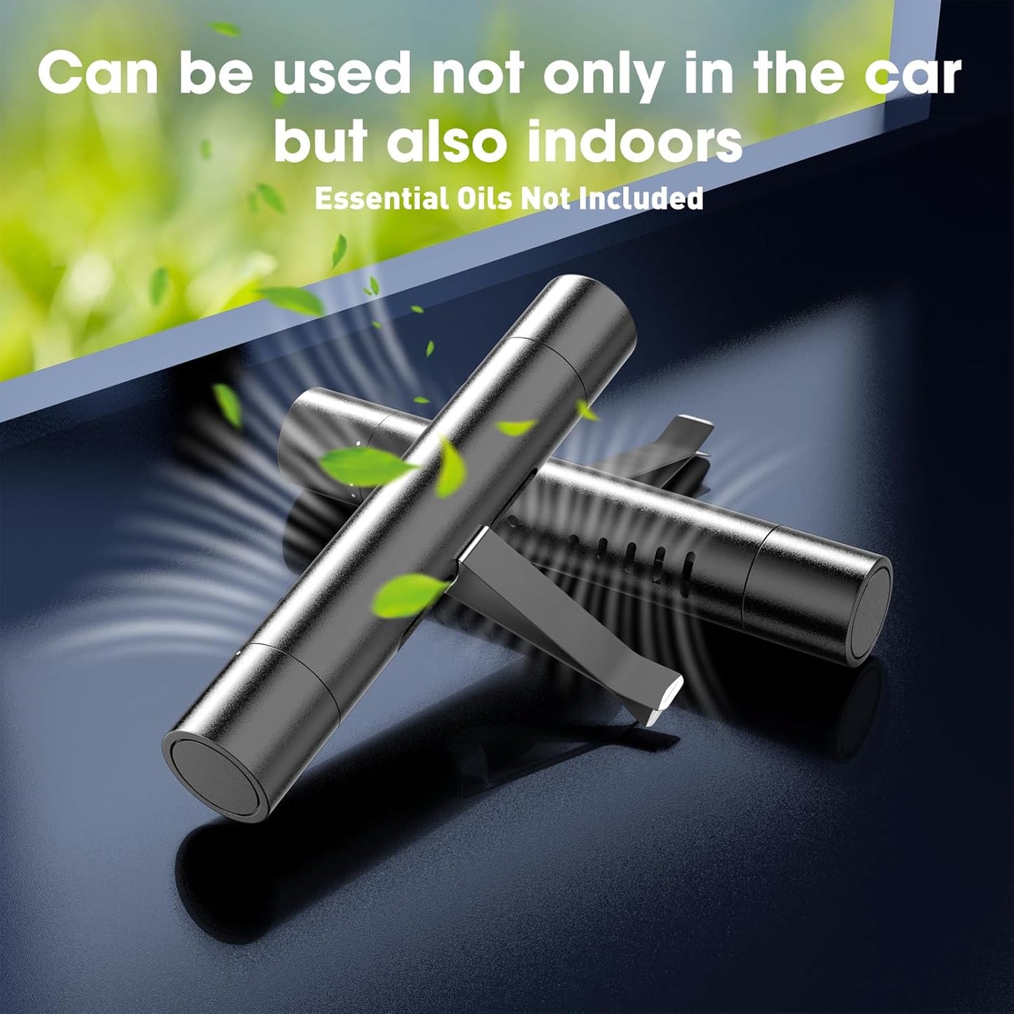 2 Custom Car Vent Diffusers Come with three custom aroma sticks